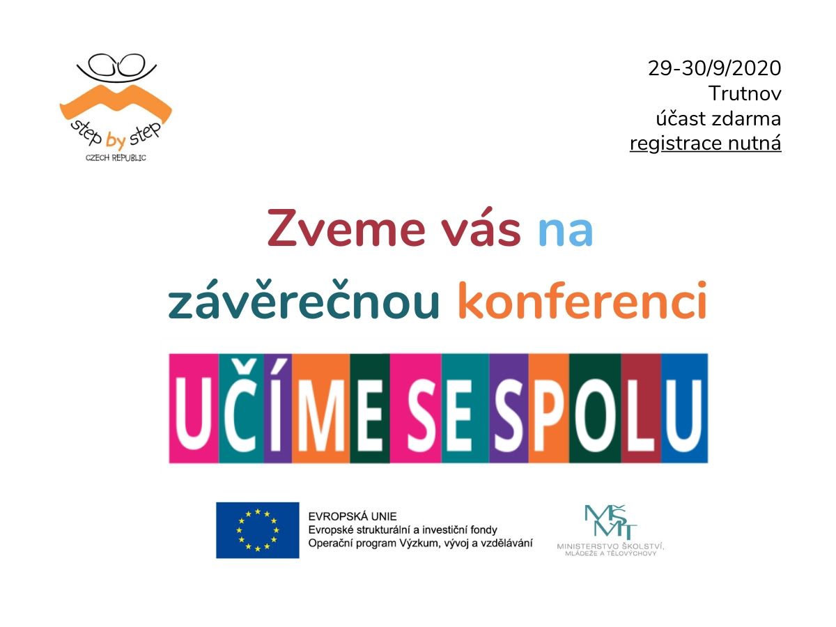 Pozvánka na konferenci Učíme se spolu