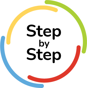Nové logo Step by Step ČR