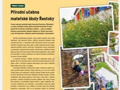 Článek o MŠ Řestoky