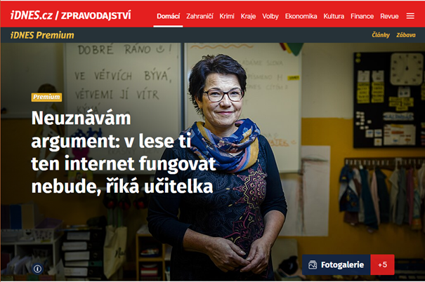 Hana Hartychová, učitelka Začít spolu na iDNES