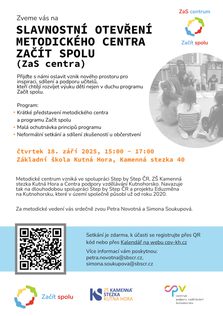 Začít spolu otevírá ZaS centrum v Kutné Hoře
