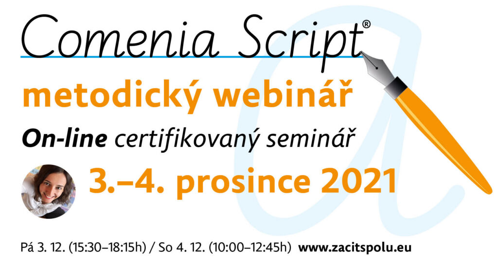 Comenia Script® – další termíny